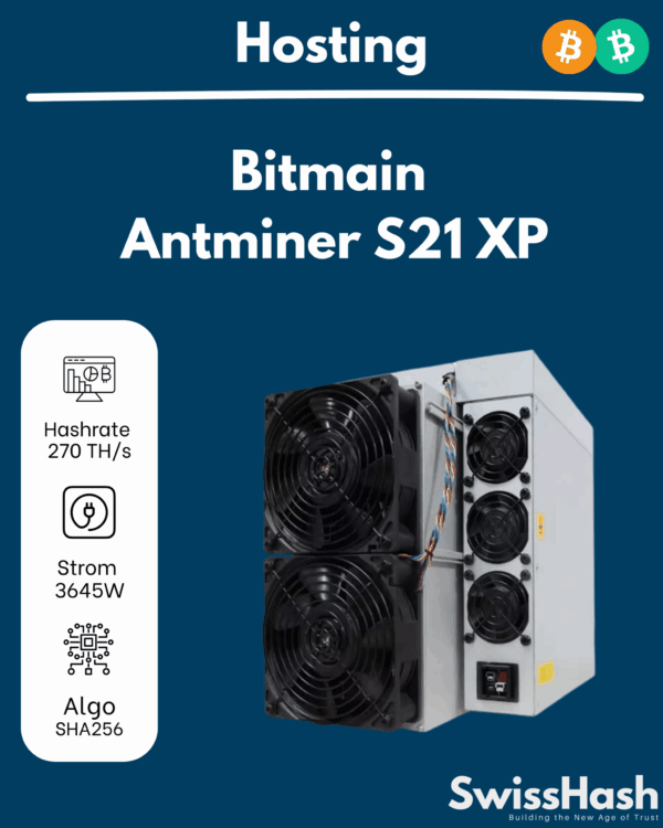 Hosting - Antminer S21 XP 270 TH/s