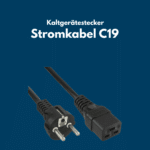 Stromkabel C19 mit Stecker