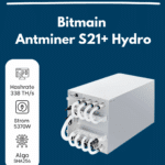EAZYNOW+ - Antminer S21+ Hydro 338 TH/s