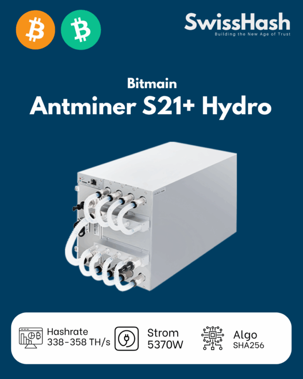 Bitmain Antminer S21+ Hydro Miner