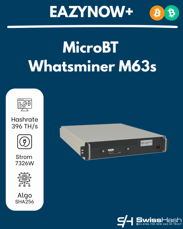 Bitcoin Miner mit hohem Hashrate