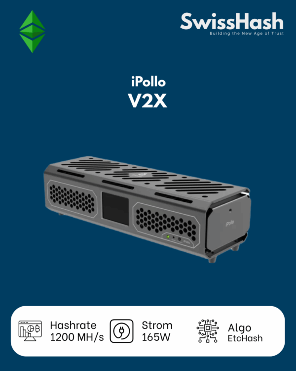 iPollo V2X 1200 MH/s